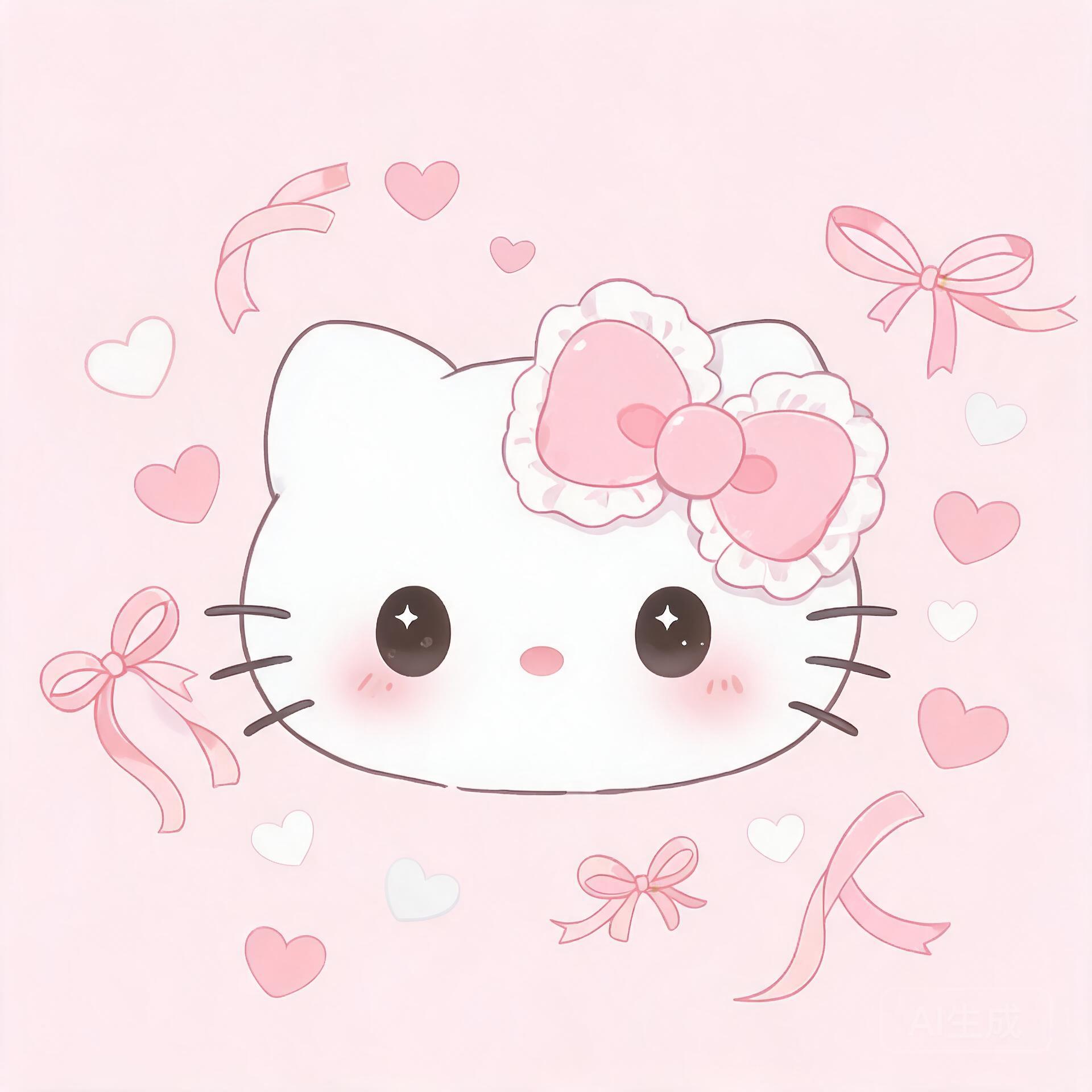 「nicotine」粉绒Kitty